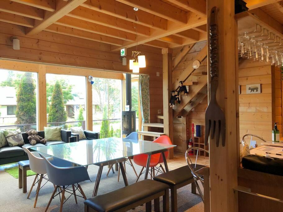 浅間山を眺めるフインランドログハウス Karuizawa Exterior photo